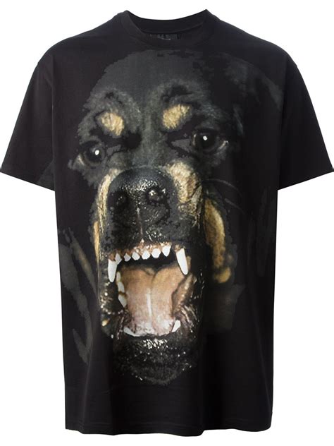 white givenchy shirt with dogs|black givenchy shirt.